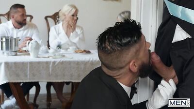 A Royal Affair: The Tale of Prince Sir Peter and his Rugged Servant Justin, Who Overcome Their Differences to Make Love in the Queens Bedchamber