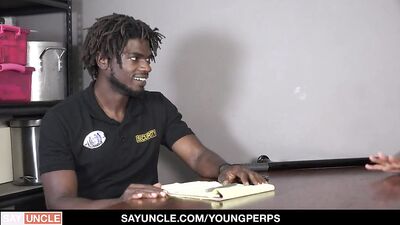 Rewritten as: Uniformed Officer Tops Devin Trez in Raw, Uncut Action