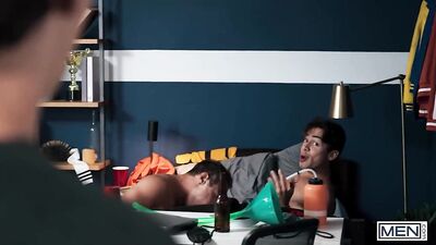 Cumming On The Hard Dick Of Kyle: A Gay Porn Video With Ashton, Cristiano, And An Inquisitive Host