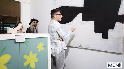 "Artistic Delights: Paul Canon Discovered A Secret Hole In The Gallery Floor Leading Straight To Pierce Paris Mouth"