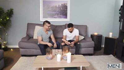 Gay for Pay: Hot Cops and Muscular Firefighters Go at It in a Steamy Sweaty Sex Scene