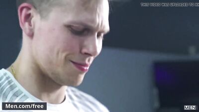 Gay orgy in the barbershop with Morgan, Blake and Ethan