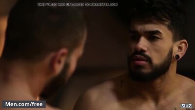 Two Hot Muscle Gods Bareback and Pound Their Assets