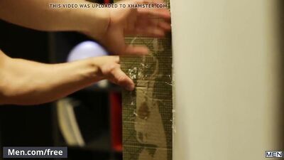 Rewritten as: "Gay Men Squirt on Leather Sofa with Sexy Dudes Paddy OBrian & Enzo Rez".