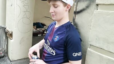 "Gangbanged By Two Muscle Studs In Their College Dorm!"