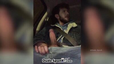 Caught the Eye of a Straight Chauffeur, Convinced Him to Allow My Hirsute Dong to Soak My Pants and Ejaculate like A Beast