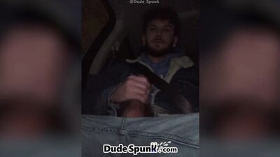 Caught the Eye of a Straight Chauffeur, Convinced Him to Allow My Hirsute Dong to Soak My Pants and Ejaculate like A Beast