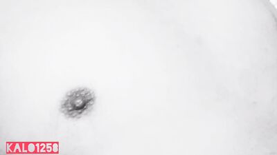 Indian man in a pool of jizz.