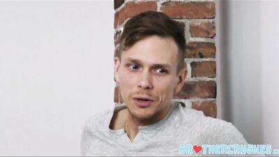 Bromance Turned Horny: Two Straight Guys Pleasure Each Other in Bed