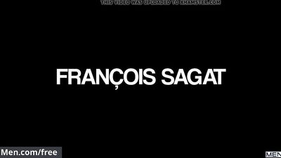 Sexy beefcakes Francois Sagat, Paddy OBrian, and Sunny Colucci take on each other in a hot three-way!