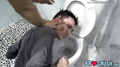 Stepping up to the plate, Brody gives his skinny stepbrother a thick dicking!