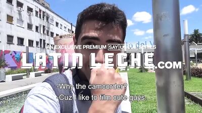 "Two Sun-kissed Hotties Get Down with a Brown-skinned Cutie"