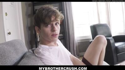 Two Teenage Stepsiblings Get Excited and Pleasure Each Other Before Engaging in Hot Man-on-Man Action from a First Person Perspective