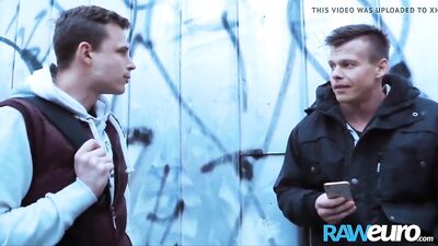 Euro Thugs Get Rough In The Bedroom For A Night Of Unprotected Sex