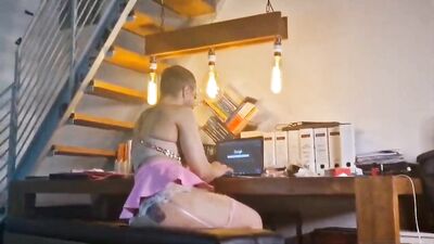 Young stud seduces cute butch boyfriend and fills up his ass with hot jizz