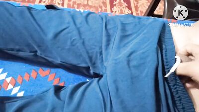 Stepbrotherly Affection: Nighttime Panty-less Adventure with a Huge Cock