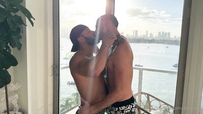 "Chris's Rigid Abs Get Pounded by a Well-Endowed Lover."