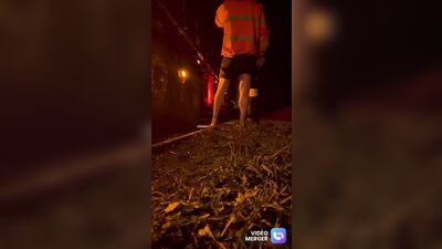 Rewritten as: "Thoroughly Exposed on the Open Road"