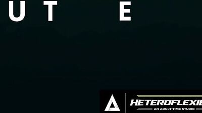 Hung stud Braxton Cruz shows off his flexibility while assfucking a slutty femboy who was wearing his girlfriend's cheerleader uniform.