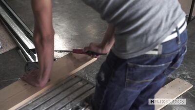 Young and Hard at Work - Anal Dilation, Initiation, and Doggy Style with a Lovely Boy!