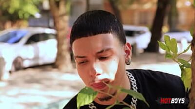 Hands-on with the local celebrity, right in front of his house!.