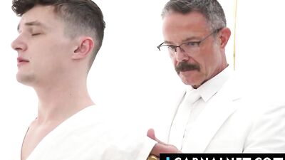 Barebacking with a Twist: Master Reece Scott Rides Apprentice Grant Ducati Harder Than Ever Before