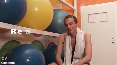 Man on the street interviews Dereck Solo, a handsome German soldier