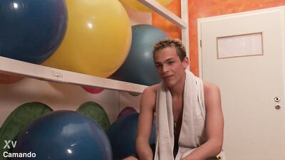 Man on the street interviews Dereck Solo, a handsome German soldier