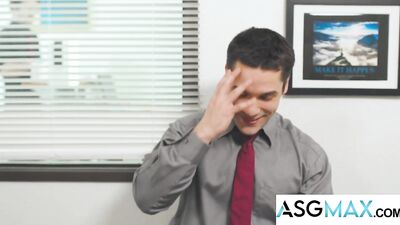 Office Orgy: Straight-laced Suits Go Wild in the Workplace