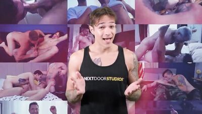 Raging Bulls in the Gym: A Threesome with a Muscular Twin and a Flexing Daddy - Starring Theo Brady, Tony Genius, and Their Towering Cocks