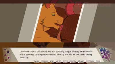 "Adventurous College Student Explores Boundaries With Mature Man, Fuzzy Creatures Ensue."