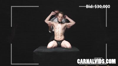 Sexy bidders and hardcore winners at a steamy live auction!