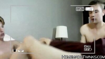 "Naked hunks Nico Michaels and Cody Long engage in fiery hot bedroom action"