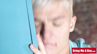 Blowing My Load with the Gorgeous Twink Duo, George and Alex