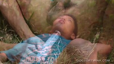 Horny Hottie Barebacks with a Stallion while on the Job