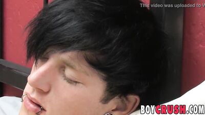 Horny young studs Milo and Tyson take it up the rear in a steamy anal romp.