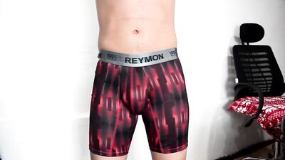 "Panty-sniffing dudes get their jollies on a cozy couch."