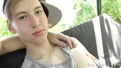 "Caravan Boys Take It Off for a Hunky Swedish Surfer Dude"