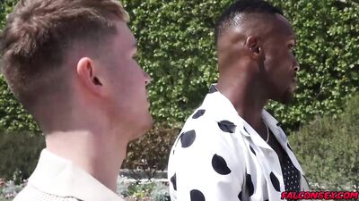 Gay porn twink star Dean Young is taken by muscular stud Andre Donovans massive penis. As they explore each others bodies, Andre spits in Deans tight hole before fucking him hard. The intense action leaves both men breathless and sated.