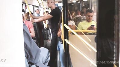 "Gay for Pay: Bus Driver Gets Dirty with Passengers on Night Shift."