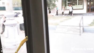 "Gay for Pay: Bus Driver Gets Dirty with Passengers on Night Shift."