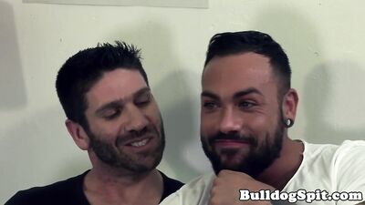 Bearing Down: A Muscular Mans Wild Ride with a Monster Cock