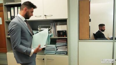 Office Slave - A Gay Boss and His Employee