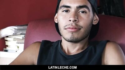 Two Latin hotties get paid to fuck each other in a hot and steamy three-way