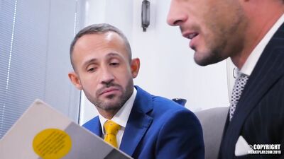 Vadim Romanov’s massive cock penetrates Andy Star in hot gay sex scene