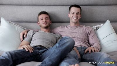 Tongue-Twisting Twinks Take Turns On Top