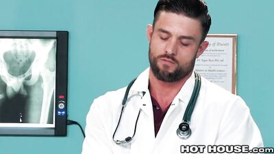 The Incredible Dr Smith and His Prostate Examination on Hunky Devin Franco