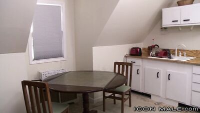 Straight African-American Man Fucks His Best Friends Dick into His Butt