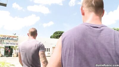 The Art of Persuasion: Ricky Sinz Coaxes Tucker into Blowjob Bliss