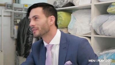 ANDYS ASSHOLE STRIKES GOLD WITH DARIOS COCK IN SENSUAL REPARATION SESSION